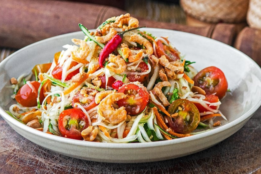 salad hoa quả